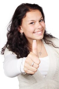 Woman Thumbs Up